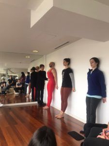 the wall in pilates