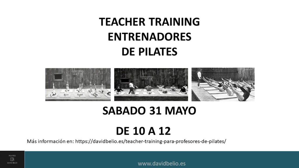 teacher training profesores de pilates